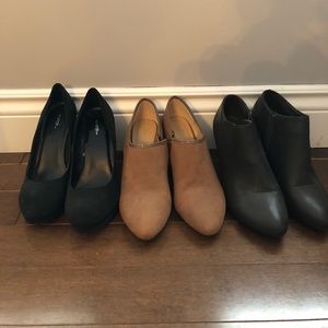 3 Pairs of High-heels